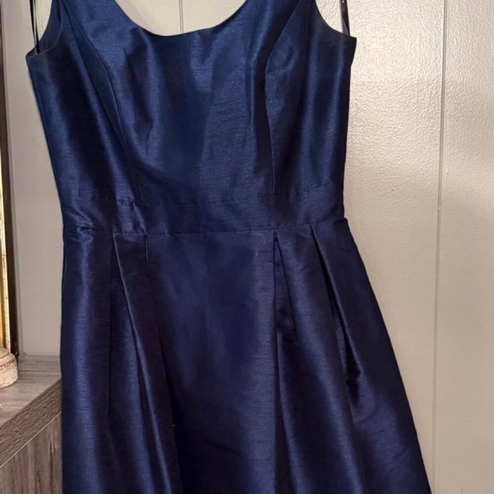 Alfred-sung Women's Navy and Blue Dress
